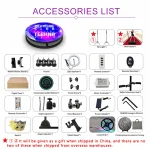 360 Photo Booth Rotating Machine Size 80cm for 3 People, Motorized Video Booth for Events Party Weddings - Image 5