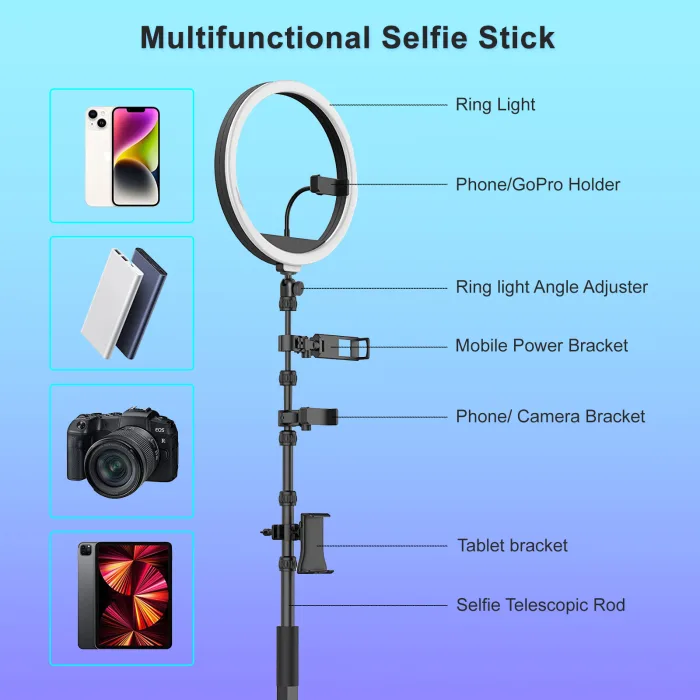 TechnoWhale 360 Photo Booth Video Spinner with 360 degree Rotating Selfie Machine Size 80cm Fits for 3 persons with Ytok Mobile Application - Image 6