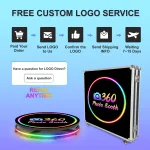 TechnoWhale 360 Photo Booth Video Spinner with 360 degree Rotating Selfie Machine Size 80cm Fits for 3 persons with Ytok Mobile Application - Image 8