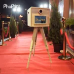 Vintage Wooden Photo Booth With Adjustable Height and Life time Activated Spark Booth Software for Weddings Parties and Special Events - Image 3