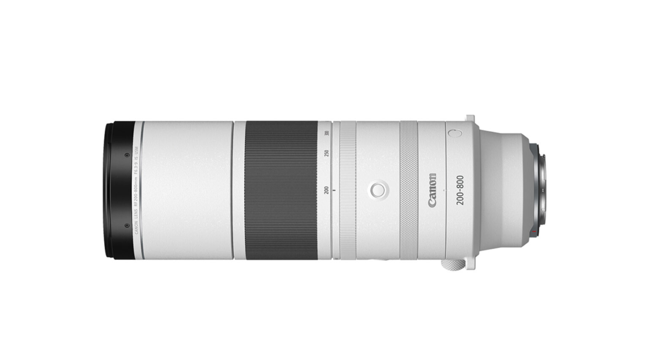 The Canon RF200-800mm f/6.3-9 IS USM. Image credit: Canon