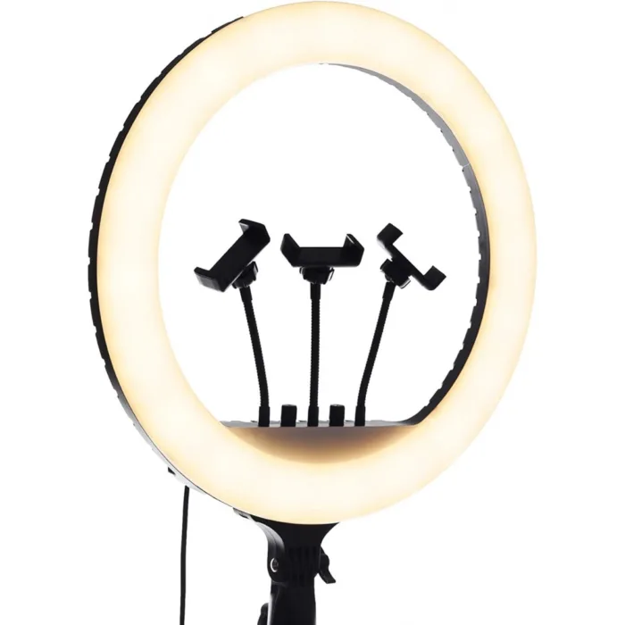 RL-18 LED Ring Light Size 18 inch with Stand and Remote Controller - Image 2