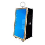 TechnoWhale Magic Mirror Photo Booth 65 inch Classic Design - Image 5