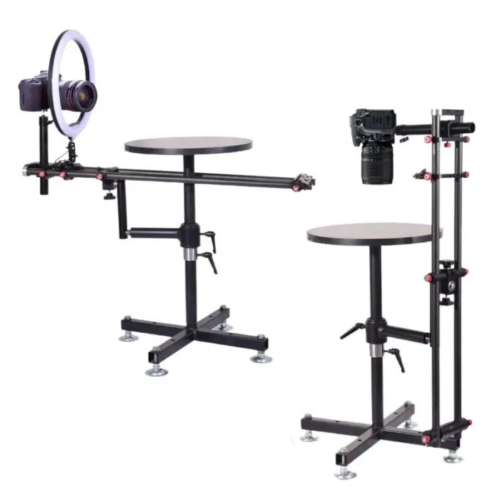 360 Rotating Turntable Table with Vertical and Horizontal Mode A Camera Photography Platform 80kg Max 360 Shooting Spinning Platform - Image 4