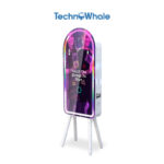 TechnoWhale 45 Inch Magic Mirror Photobooth With 4 Legs and 32 inch LCD Screen Selfie Photo Booth for Events Weddings and Parties - Image 2
