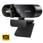 Webcam 2K Resolution With Microphone Privacy Cover and Autofocus Function Mini Usb Camera To Computer Full Hd For PC Mac Laptop