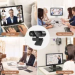 Webcam Full HD 1080p Resolution With Microphone Privacy Cover and Autofocus Function Mini Usb Camera To Computer Full Hd For PC Mac Laptop - Image 6