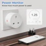 TechnoWhale 4pcs Smart Power Plug UK 16A Power Monitoring Smart Life Wifi Intelligent Mini Socket Electrical Wireless Smart Outlet Alexa Tuya - Image 6