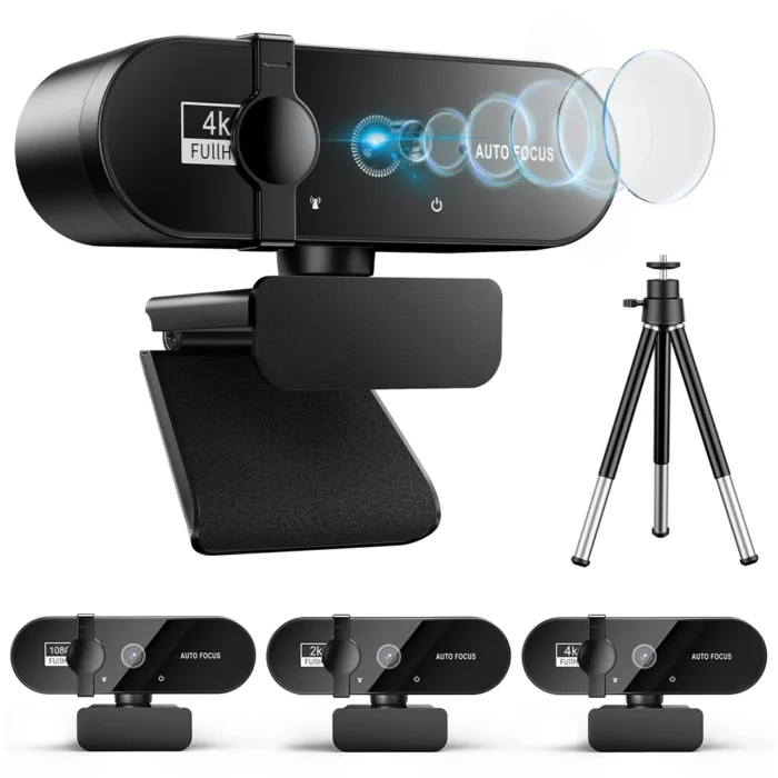 Webcam Full HD 1080p Resolution With Microphone Privacy Cover and Autofocus Function Mini Usb Camera To Computer Full Hd For PC Mac Laptop - Image 12