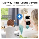 TechnoWhale 3MP PTZ Wifi Video Call Camera with 2.8 Inch IPS Screen Baby Cry Sound Detection Wireless Security IP Camera Supports V380 APP - Image 16