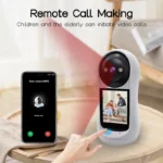 TechnoWhale 3MP PTZ Wifi Video Call Camera with 2.8 Inch IPS Screen Baby Cry Sound Detection Wireless Security IP Camera Supports V380 APP - Image 10